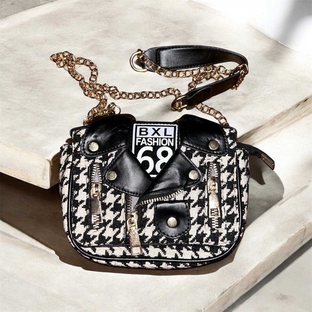 Black and White Women's Fashion Bag